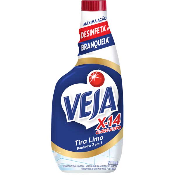 LIMP VEJA BANH 500ML X14 RECARGA LIMO