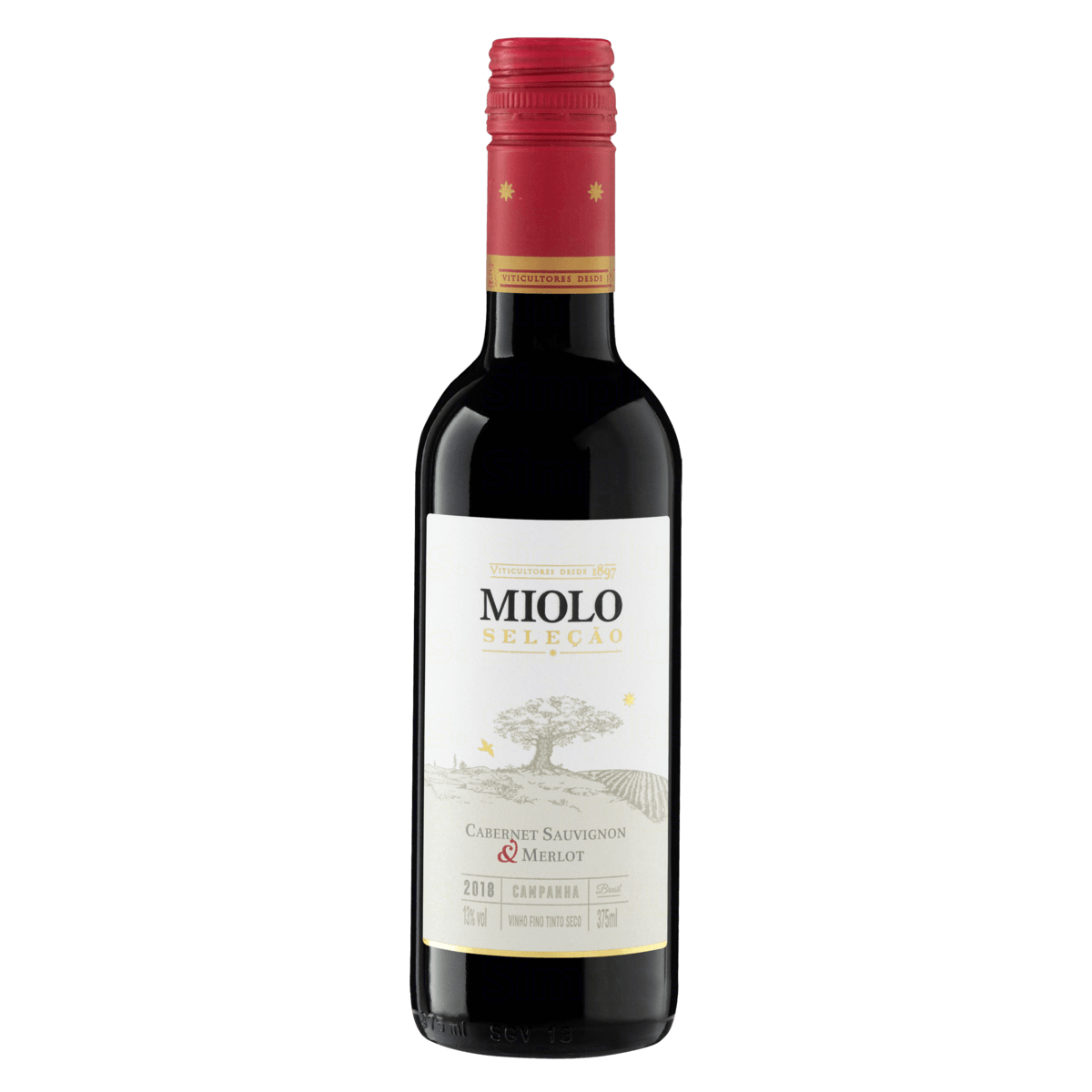 VINHO MIOLO SELECAO TINTO  375ML