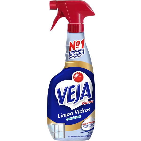 LIMP VIDRO VEJA 500ML GTL TRAD