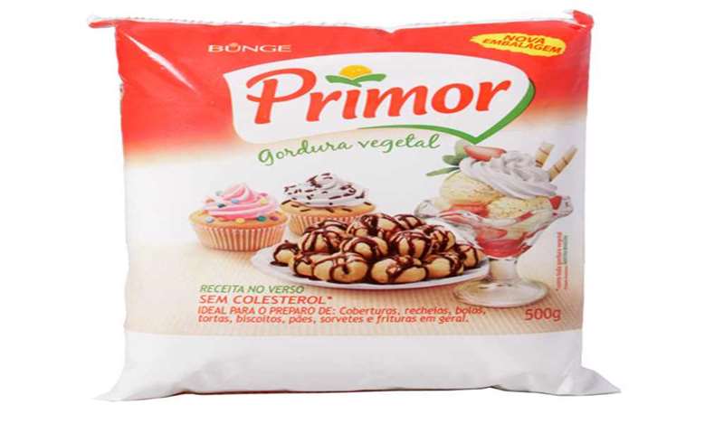 GORDURA VEGETAL PRIMOR PACOTE 500G