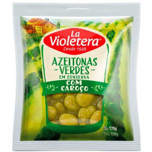 AZEITONA LA VIOL VERDE 100G
