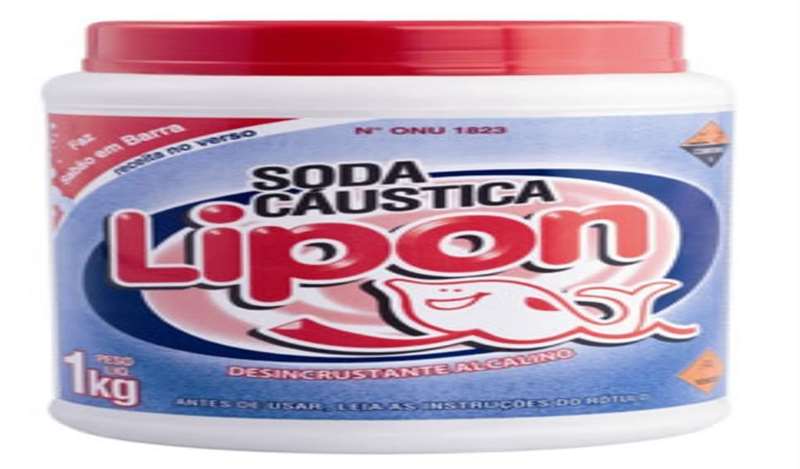 SODA CAUSTICA ESCAMAS LIPON (POTE) 01KG