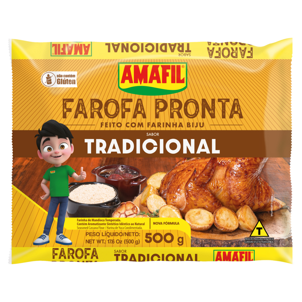 FAROFA PRONTA AMAFIL 500GR