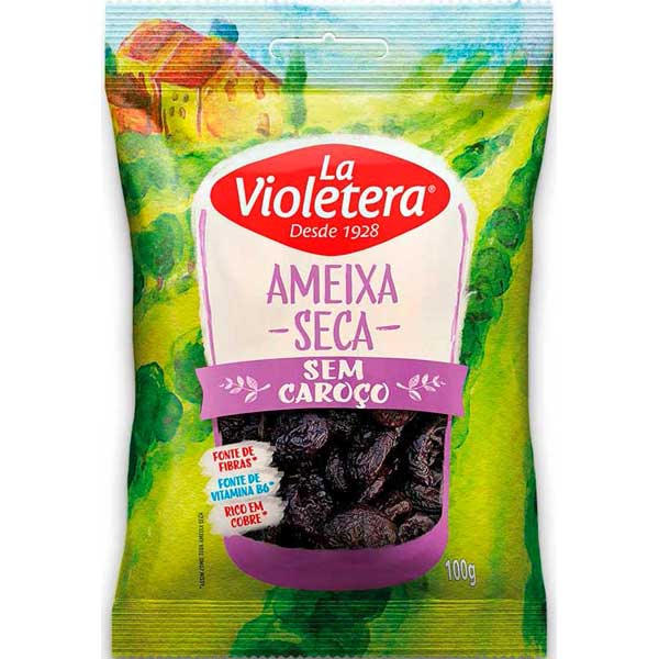 AMEIXA LA VIOL 100G SECA  S/CAROCO