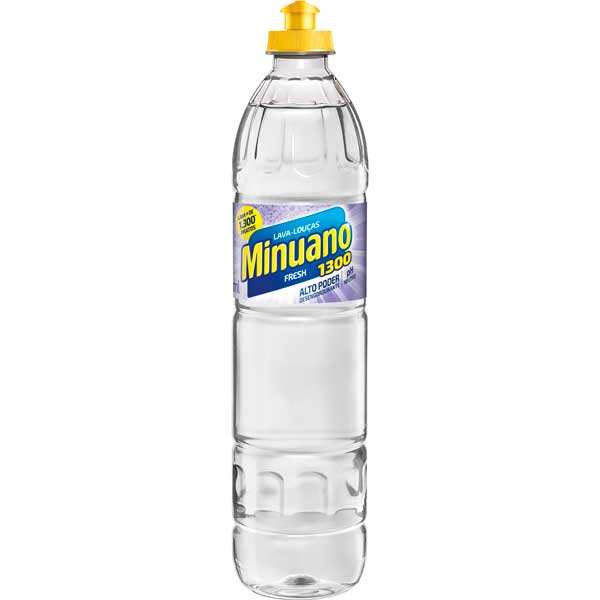 DET LIQ MINUANO CLEAR 500ML