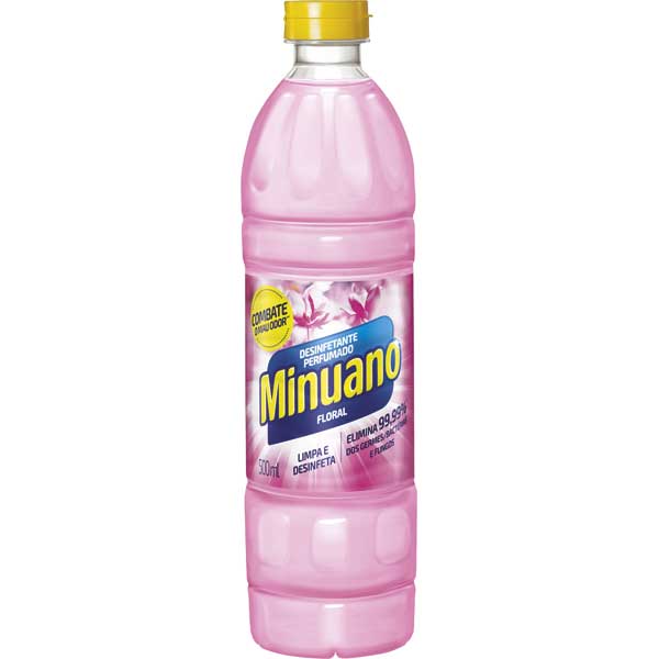 DESINF MINUANO FLORAL 500ML
