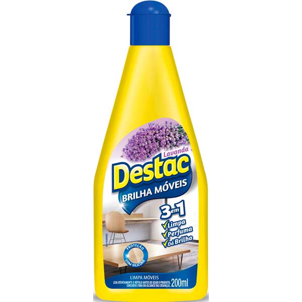 LUSTRA MOVEIS DESTAC 200ML LAVANDA