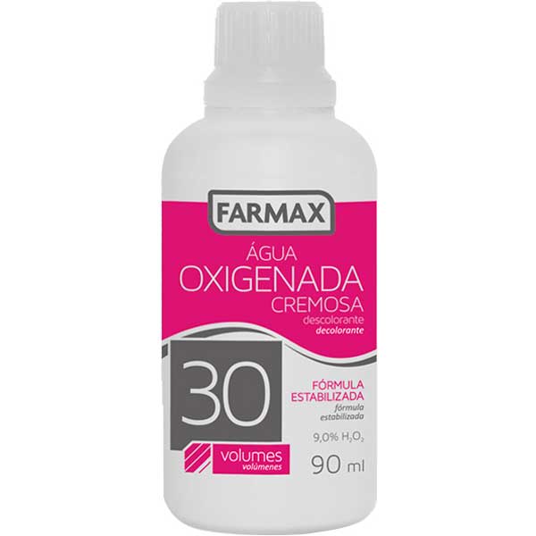 AGUA OXIGENADA CREM FARMAX 90ML 30V