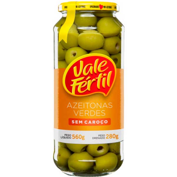 AZEITONA VALE FERTIL VERDE S/C 280G
