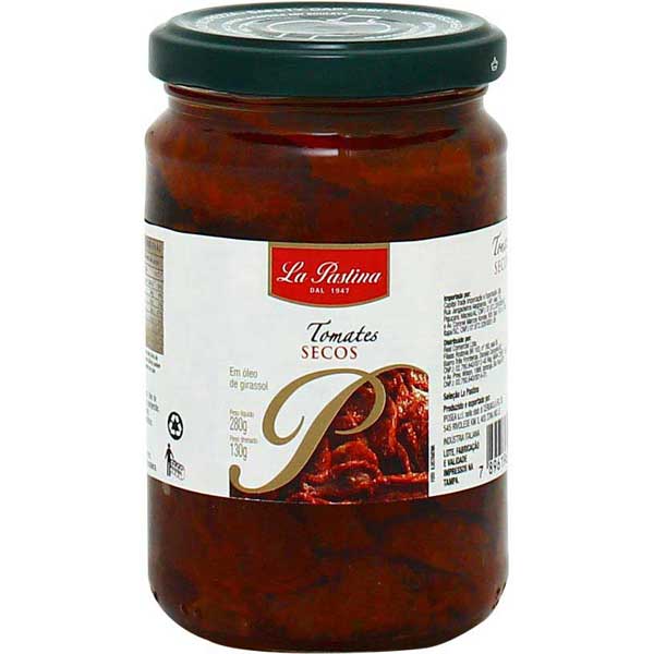 TOMATE SECO EM ÓLEO LA PASTINA VIDRO 150G