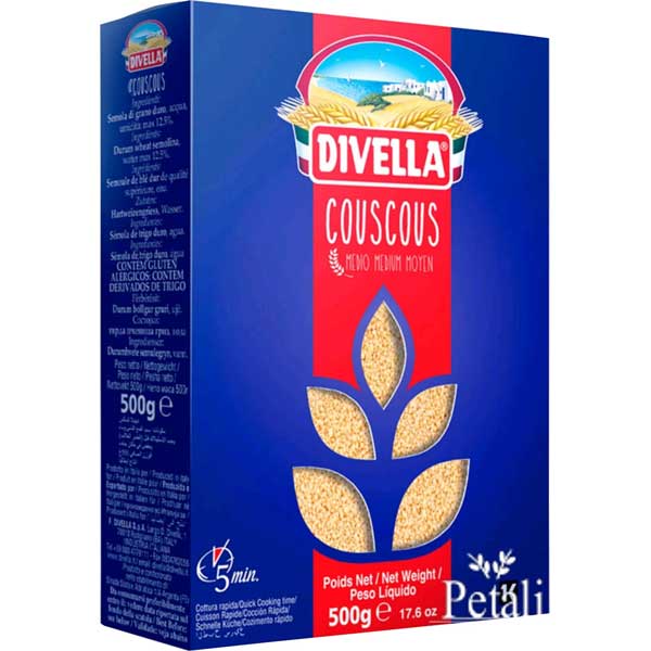 COUSCOUS ITA DIVELLA 500GR
