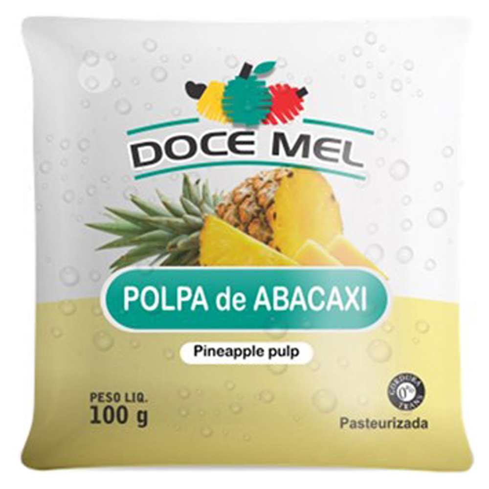POLPA DE FRUTA DOCE MEL ABACAXI - 100G