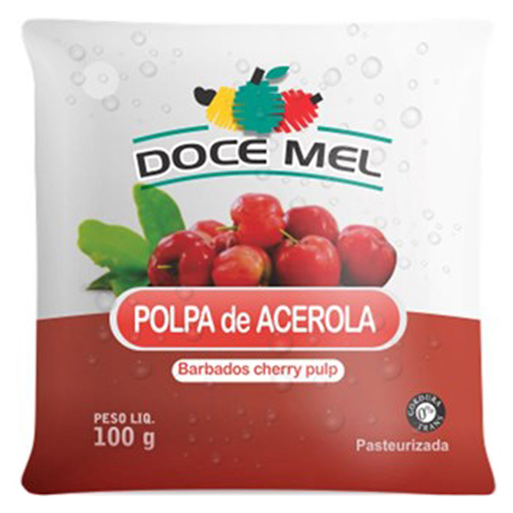 POLPA DE FRUTA DOCE MEL ACEROLA - 100G