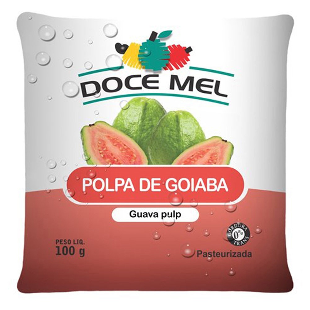 POLPA DE FRUTA DOCE MEL GOIABA - 100G