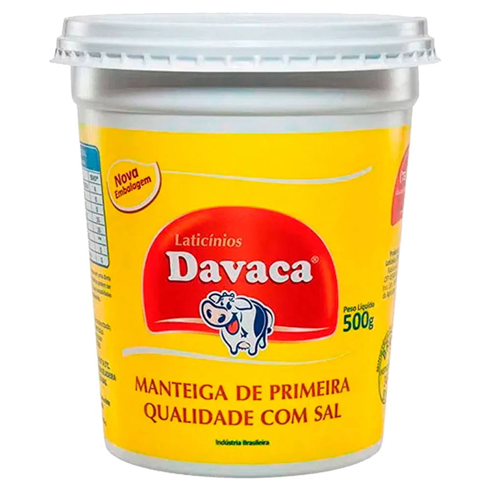 MANTEIGA DA VACA 500GR