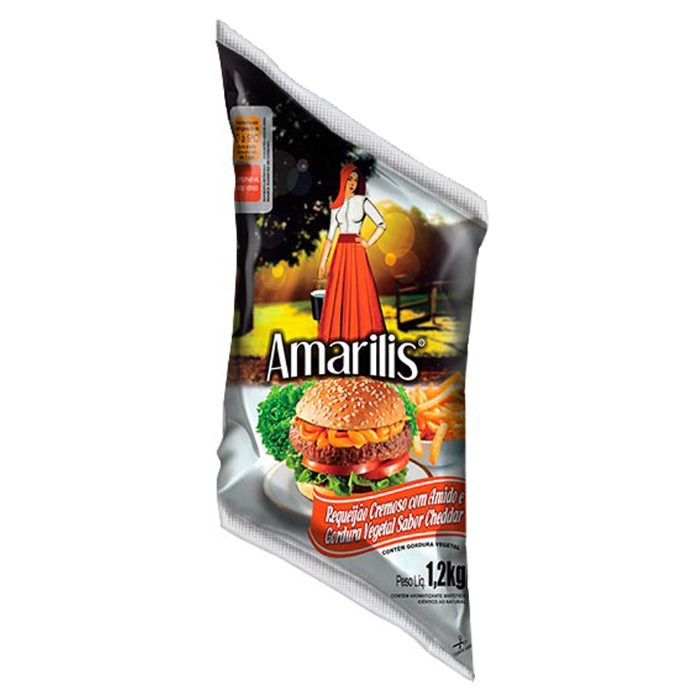 MISTURA REQUEIJAO AMARILIS 1,2KG CHEDDAR