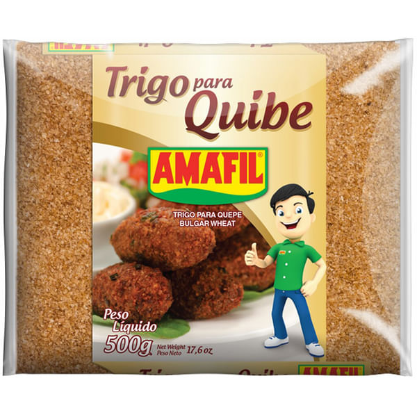 TRIGO PARA QUIBE AMAFIL 500GR