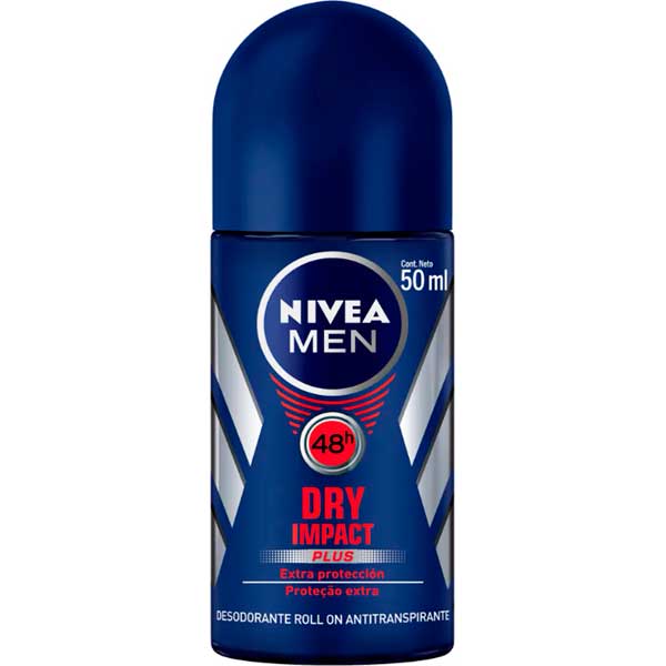 DESOD NIVEA ROL 50ML MASC DRY IMPACT