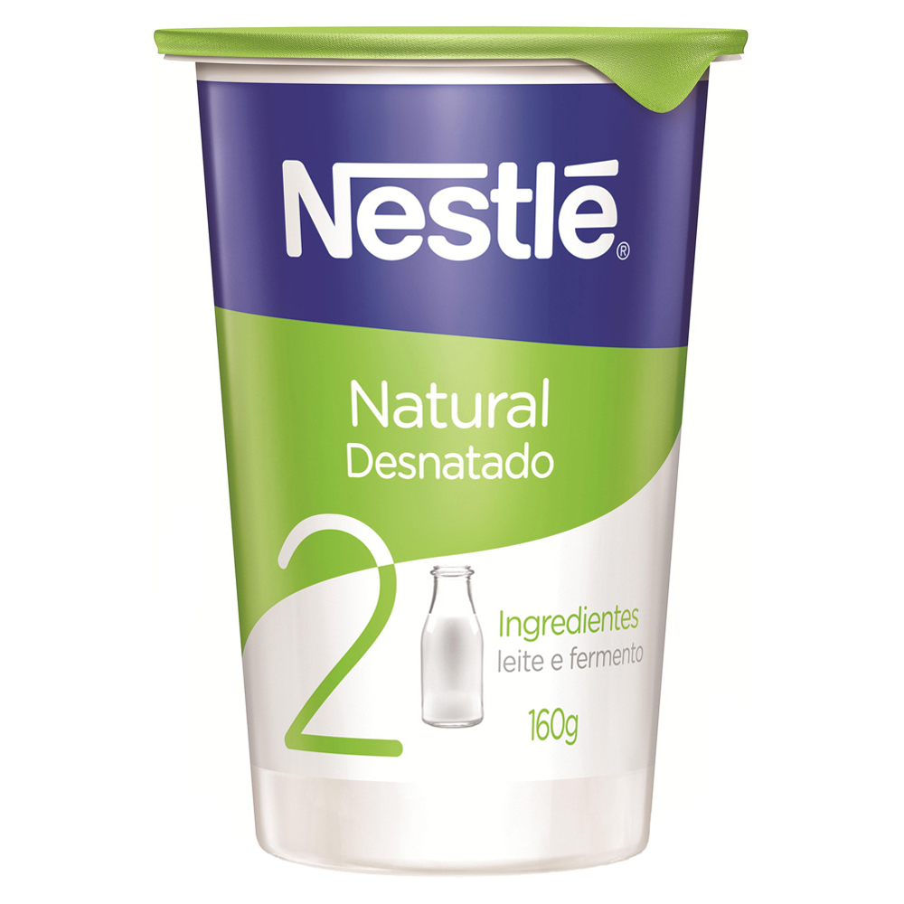 IOGURTE NESTLE 160G NATURAL DESNATADO