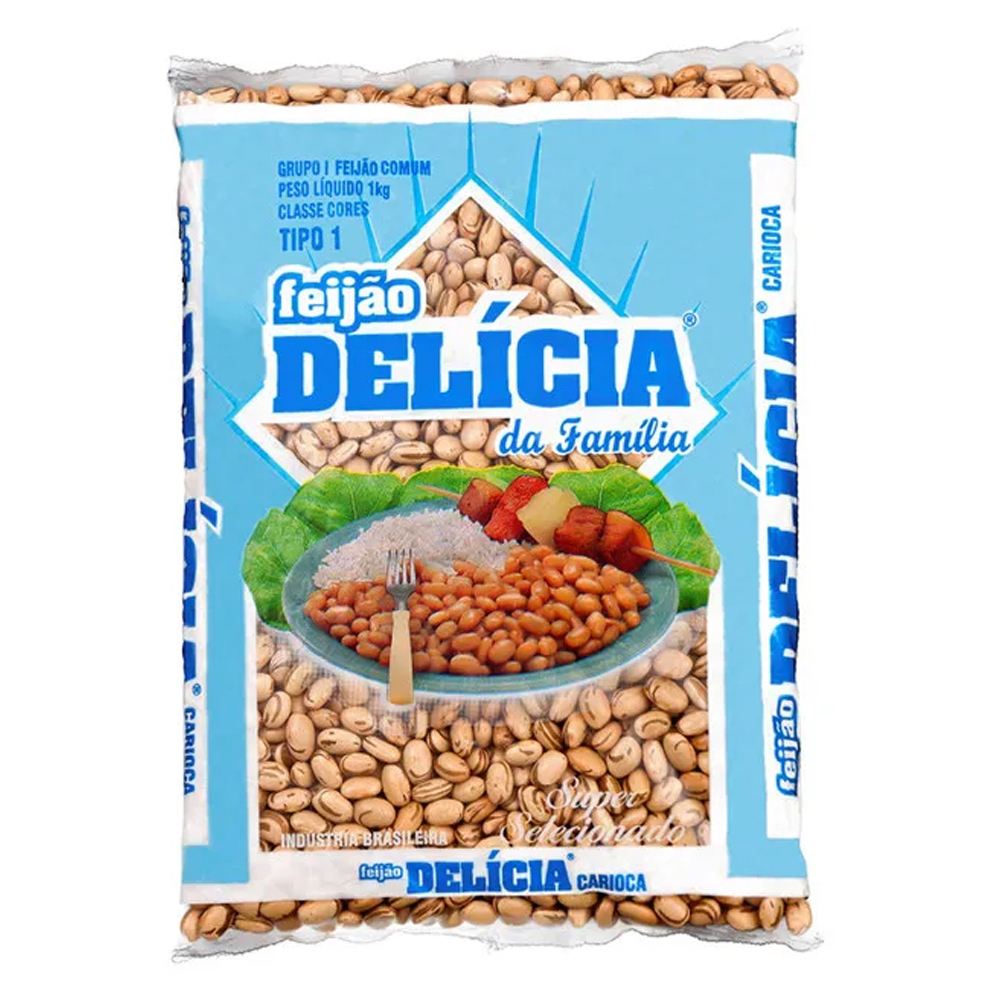 FEIJÃO DELICIA CARIOCA 1KG