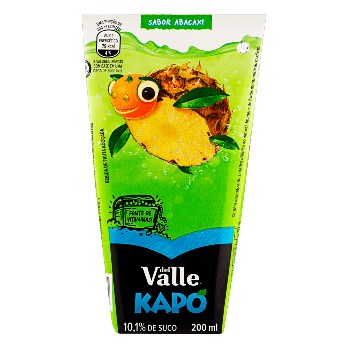 SUCO DEL VALLE KAPO ABACAXI 200ML