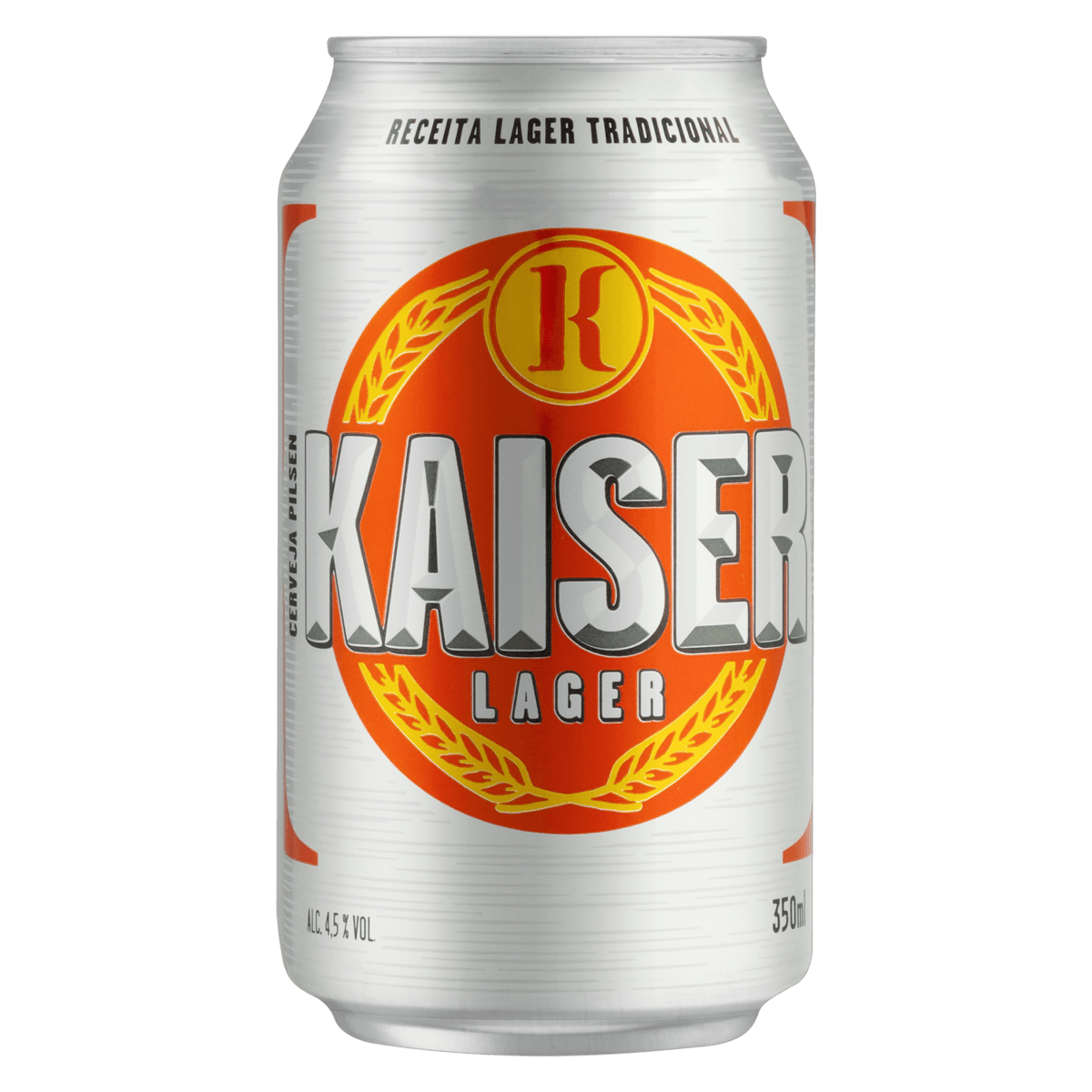 CERVEJA LAGER KAISER LATA 350ML
