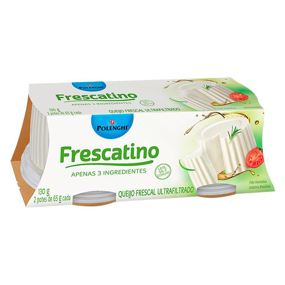 QUEIJO FRESCATINO MINI TRAD 2X65G