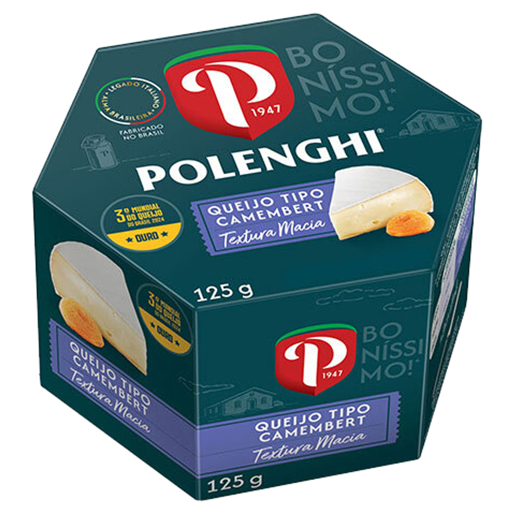QUEIJO TIPO CAMEMBERT AQUEIJARIA 125GR