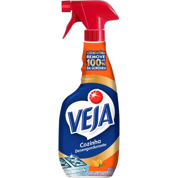 LIMP VEJA COZINHA 500ML GTL LARANJA