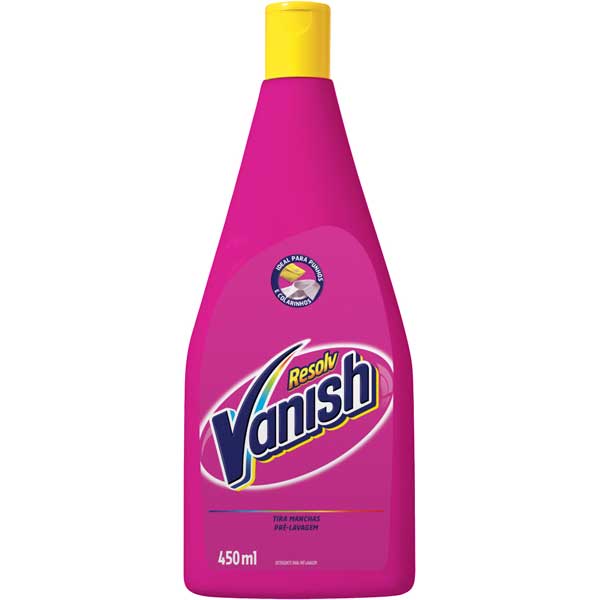 TIRA MANCHAS VANISH RESOLV LIQ 450ML MUL