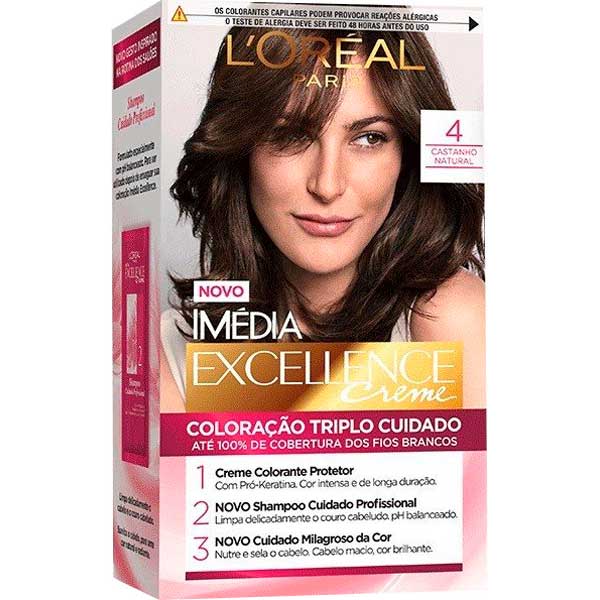TINT LOREAL EXCEL CAST NATURAL 4