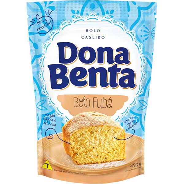 MIST BOLO DONA BENTA FUBA 450G