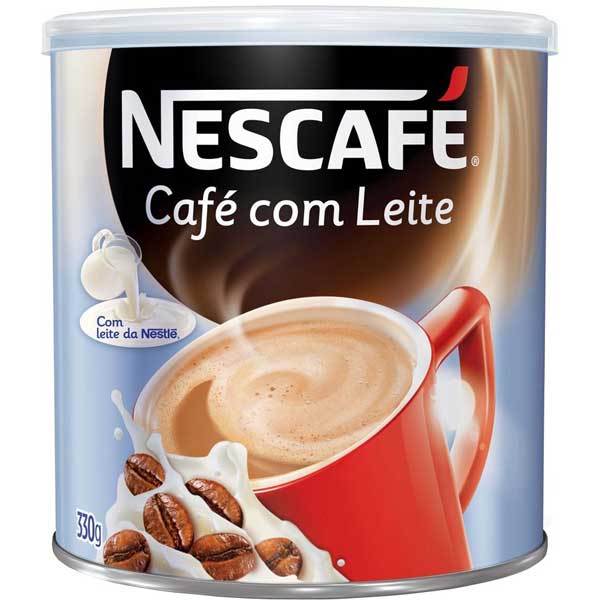 NESCAFE CAFE COM LEITE 300G LATA