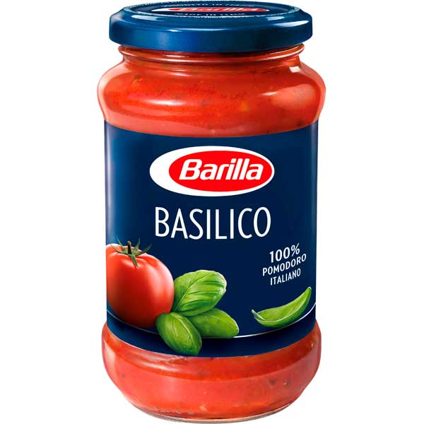 MOLHO TOM BARILLA BASILICO 400G