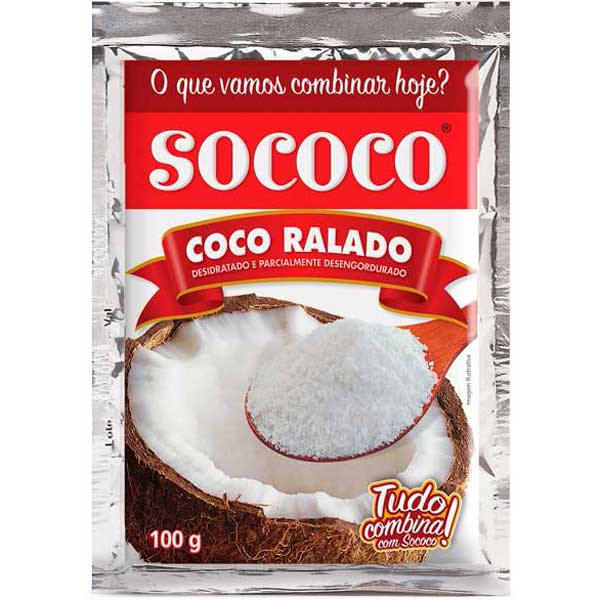 COCO RALADO SOCOCO 100GR