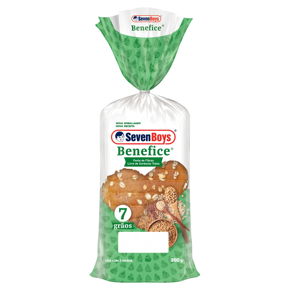 PAO SEVENBOYS BENEFICE 350G 7 GRAOS