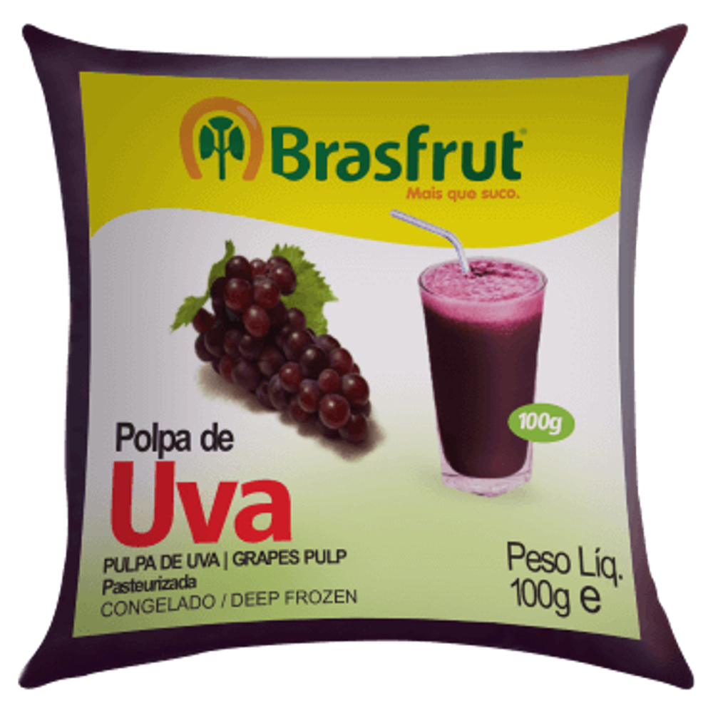 POLPA BRASFRUT 100G UVA