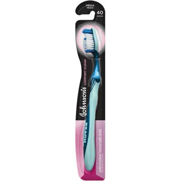 ESCOVA DENTAL MÉDIA JOHNSONS REACH COMFORT CLEAN 40 GRANDE