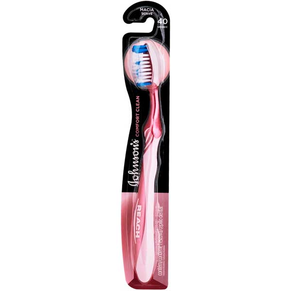 ESCOVA DENTAL MACIA JOHNSONS REACH COMFORT CLEAN 40 GRANDE