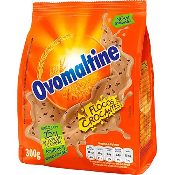 ACHOC PO OVOMALTINE 300G FLOCOS CROCANTE