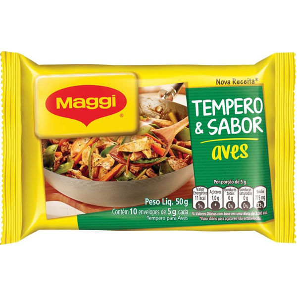 TEMPERO E SABOR MAGGI 50G AVES
