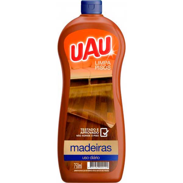 LIMPA PISOS UAU MADEIRA 750ML