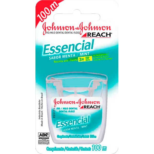 FIO DENT JOHNSONS ESSENCIAL MENTA 100MT