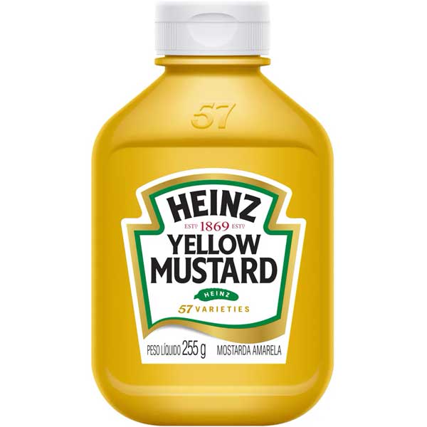 MOSTARDA HEINZ 255G
