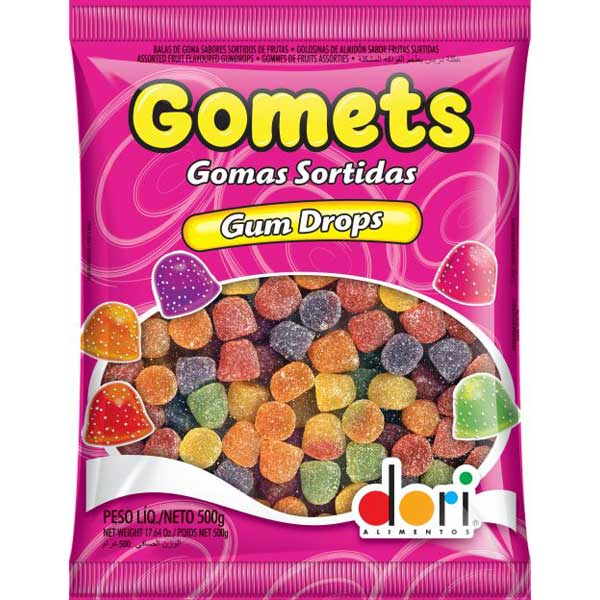 GOMA SORTIDAS DORI GOMETS 500GR
