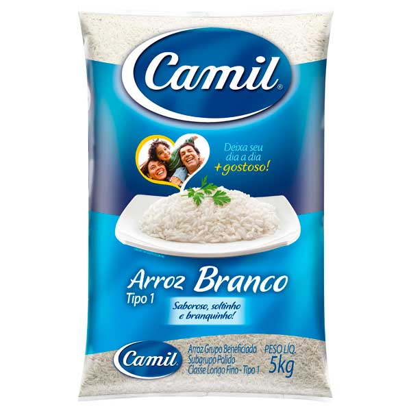 ARROZ CAMIL 5KG TP1 AZUL