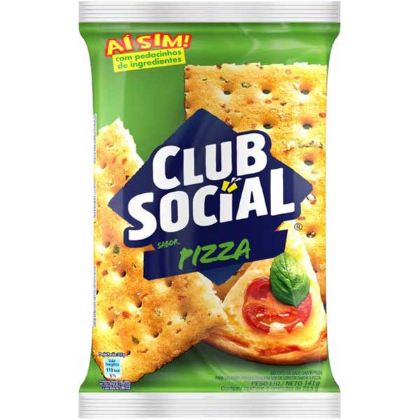 BISC CLUB SOCIAL 6X23,5G PIZZA