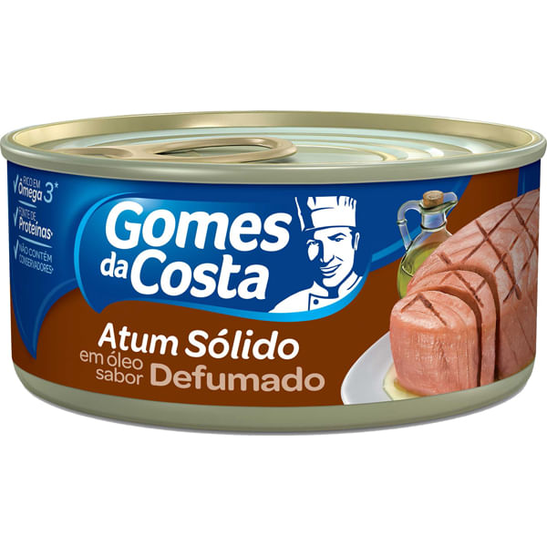 ATUM GOMES DA COSTA SOLIDO DEFUMADO 170G