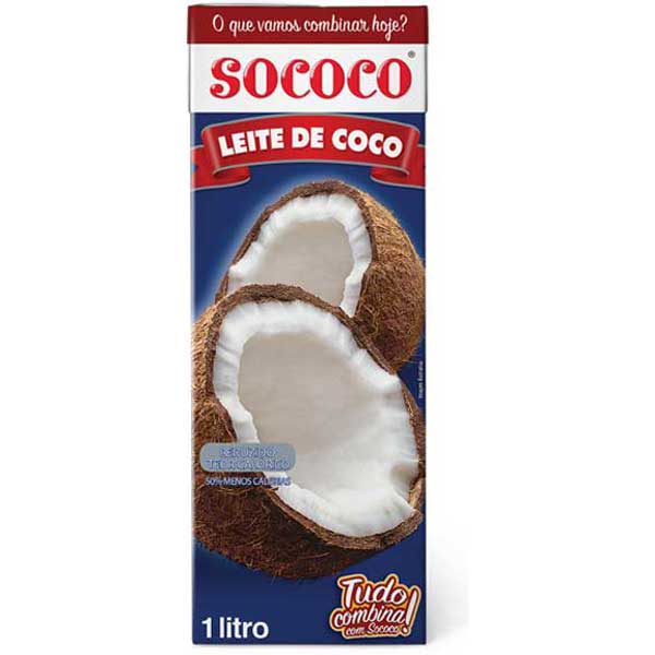 LEITE DE COCO SOCOCO 01L