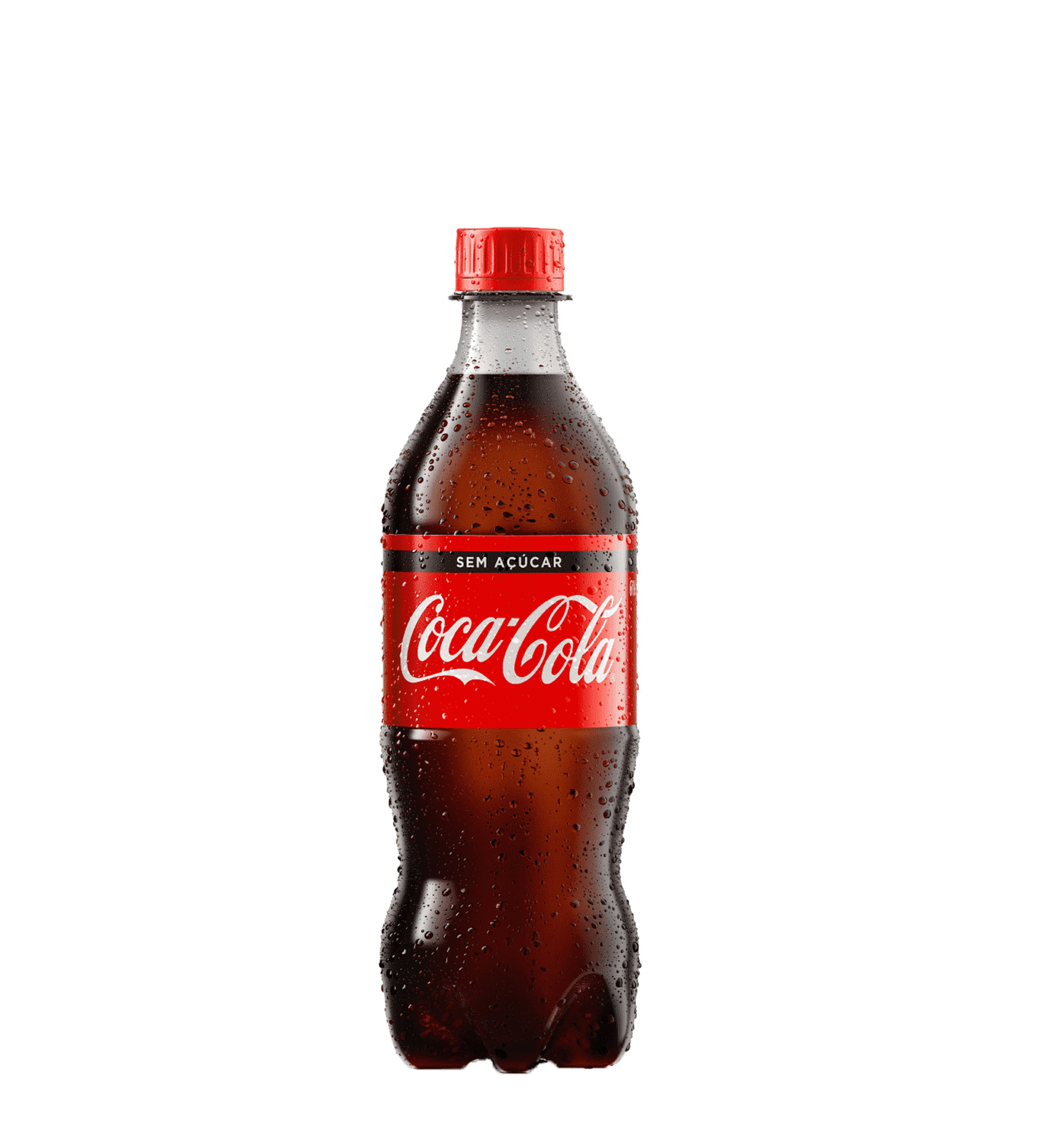 REFRIGERANTE COCA COLA SEM AÇÚCAR GARRAFA 600ML